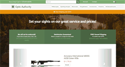Desktop Screenshot of opticauthority.com