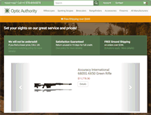 Tablet Screenshot of opticauthority.com